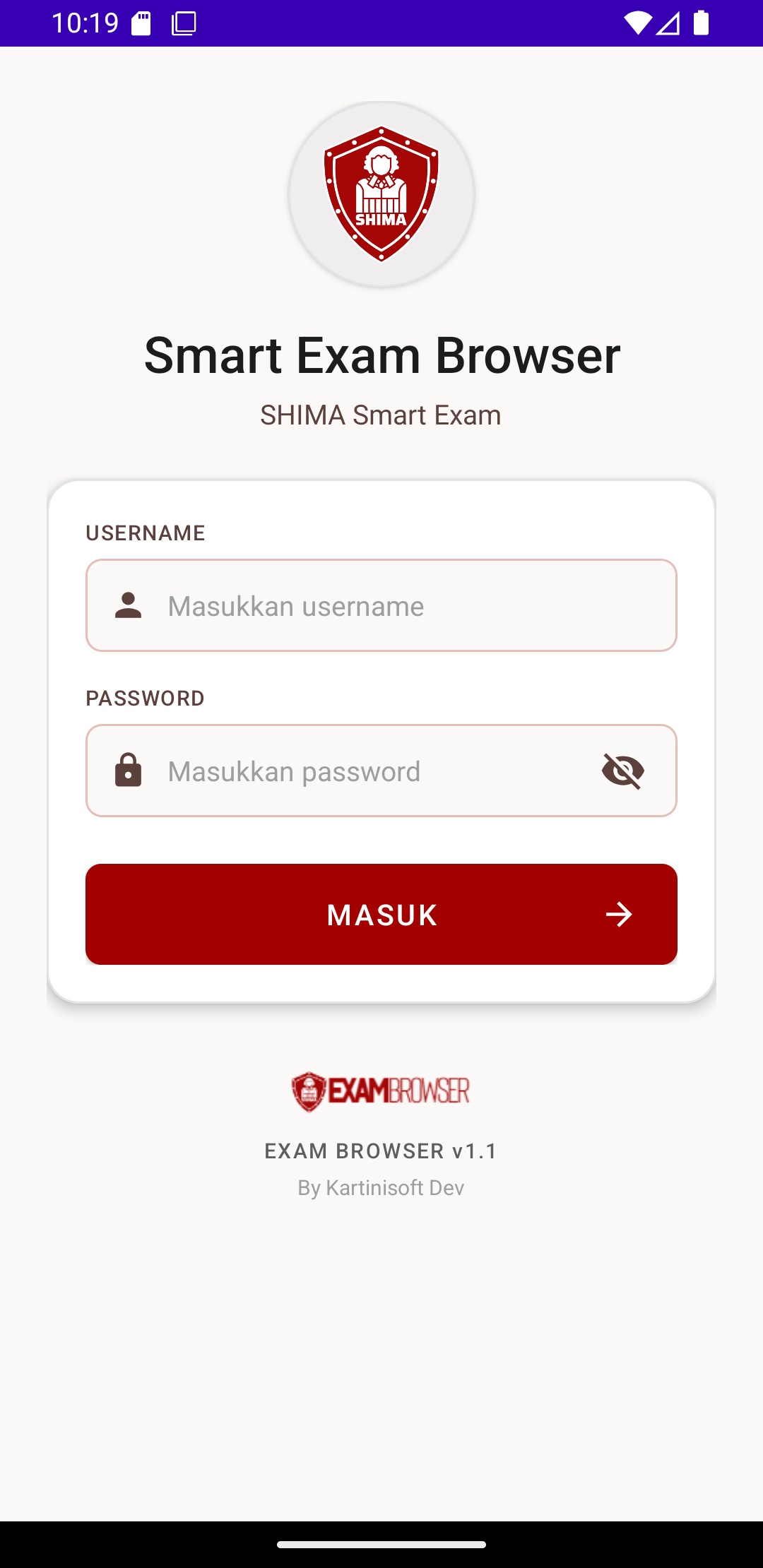 Android ExamBrowser 2