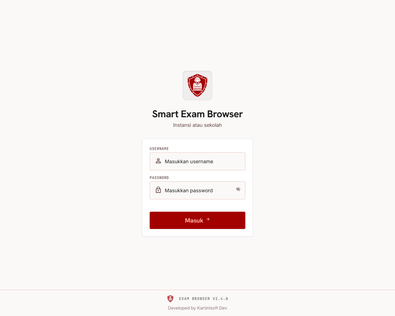 Windows Safe ExamBrowser 2